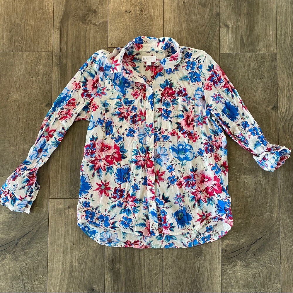 Gap Boyfriend Fit Blouse
